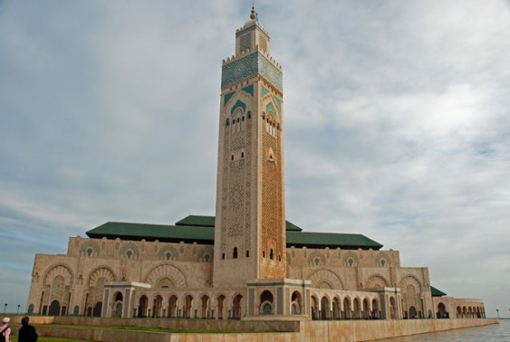 Marokko - Casablanca - Hassan II Moskee Marokko - Casablanca - Hassan II Moskee