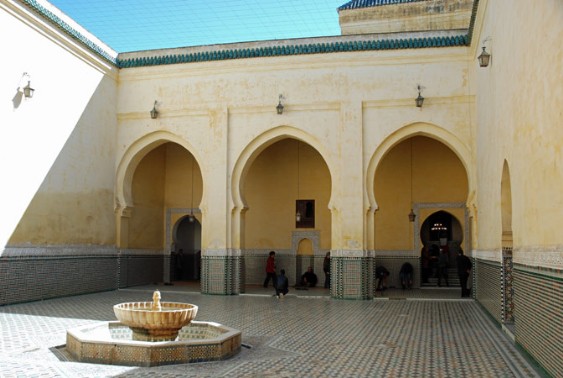 Marokko - Meknès - Mausoleum van Moulay Ismail Marokko - Meknès - Mausoleum van Moulay Ismail