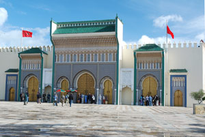 Marokko - Fez - Koninklijk Paleis Fès el- Jedid Marokko - Fez - Koninklijk Paleis Fès el- Jedid