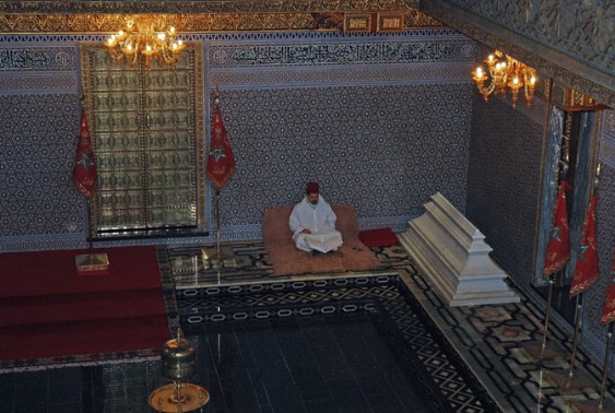 Marokko - Rabat - Mausoleum van Mohammed V 