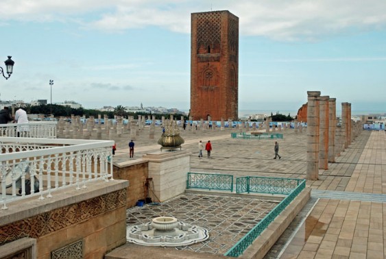 Marokko - Rabat - Hassan toren Marokko - Rabat - Hassan toren