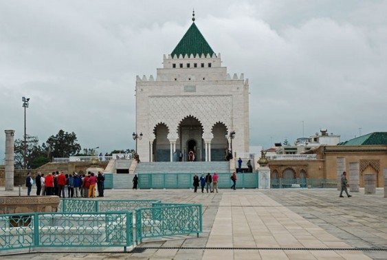 Marokko - Rabat - Mausoleum van Mohammed V Marokko - Rabat - Mausoleum van Mohammed V